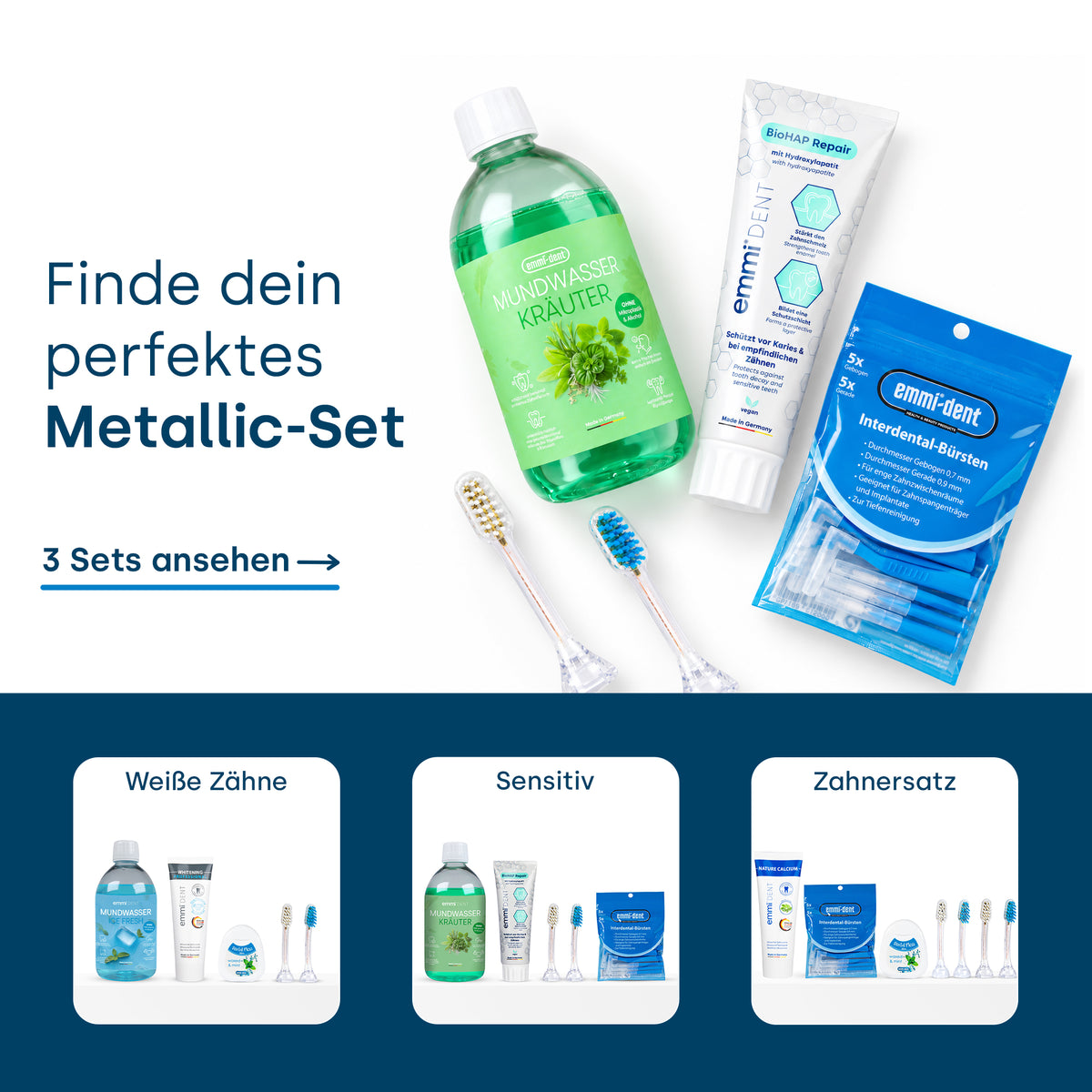 Metallic Nachfüll-Set