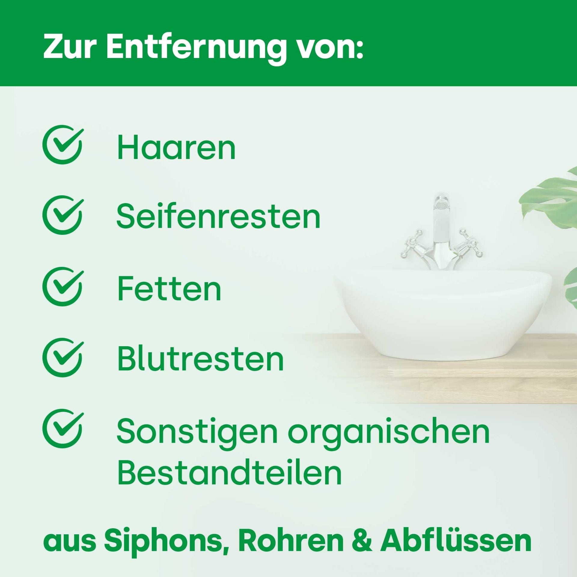 Limpiador de desagües Haar-Weg 1000 ml