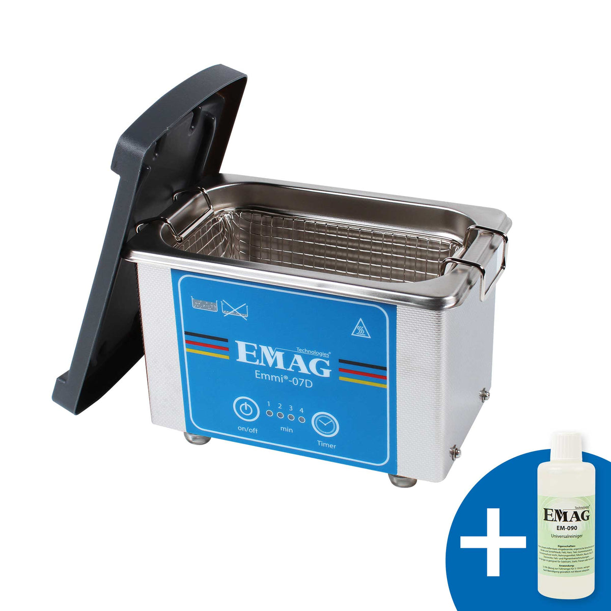 Nettoyeur  ultrasons en acier inoxydable 07D