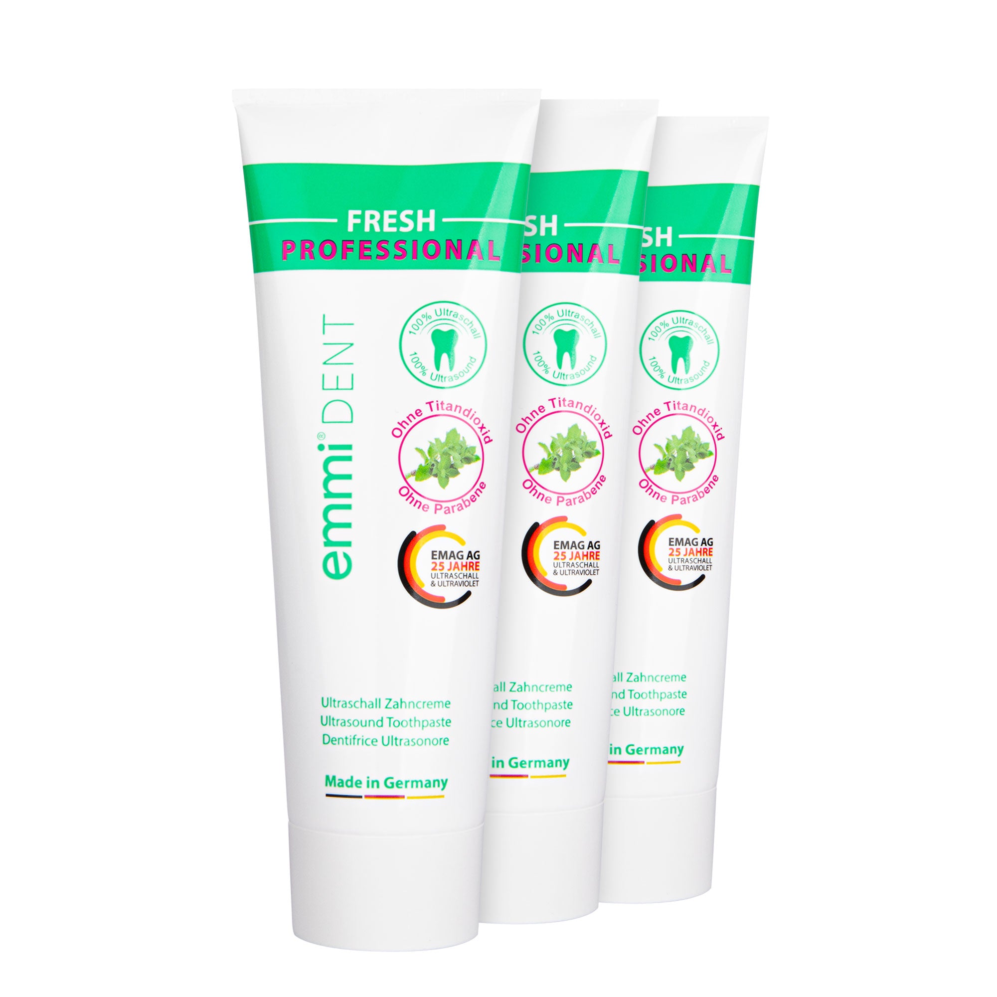 Dentifrice frais sans dioxyde de titane 