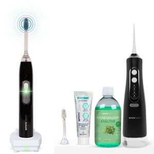 Set Gencives Sensibles avec brosse à dents à ultrasons Metallic