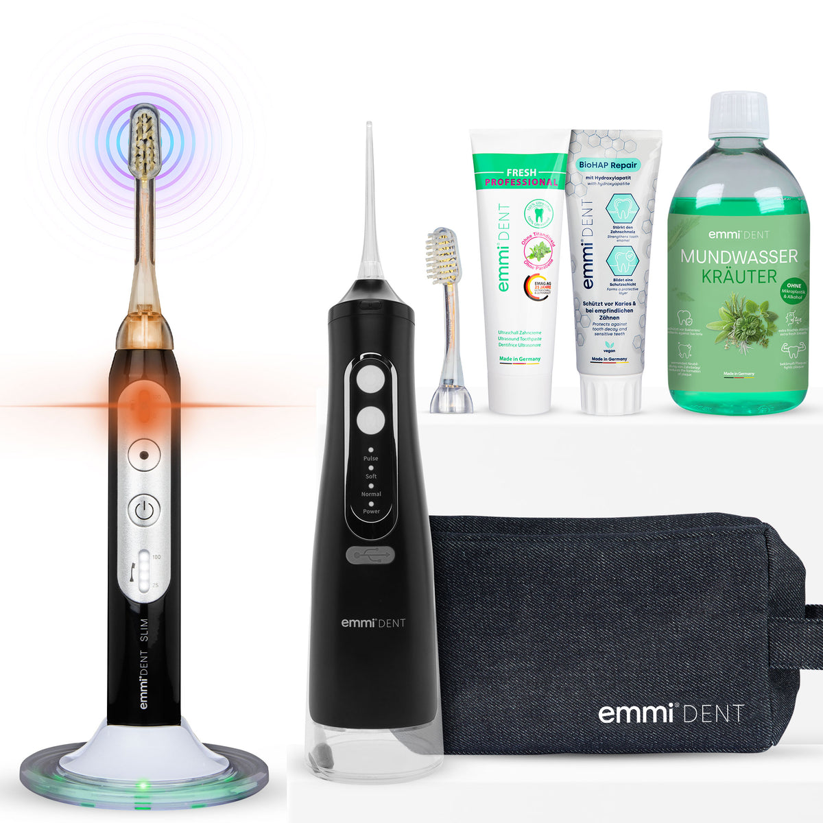 Set Gengive Sensibili Spazzolino Elettrico a Ultrasuoni Slim
