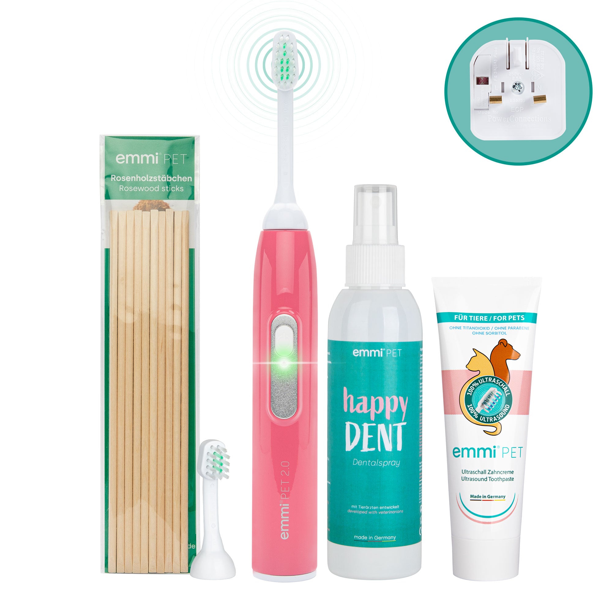 Emmi-pet 2.0 Kit quotidien rose Royaume-Uni 