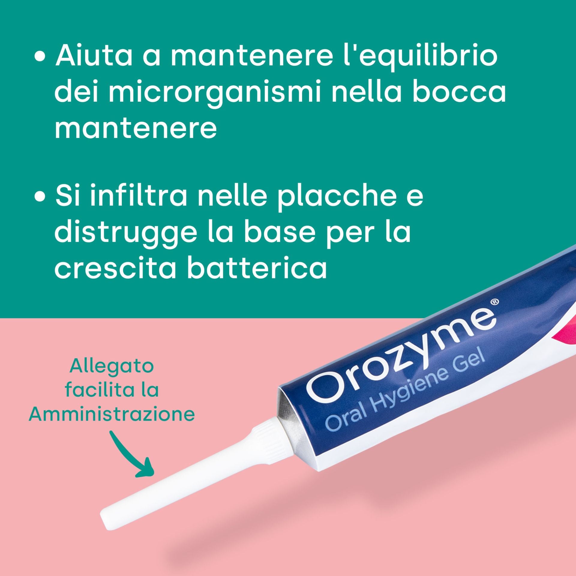 Orozyme Gel per la cura dentale per cani e gatti