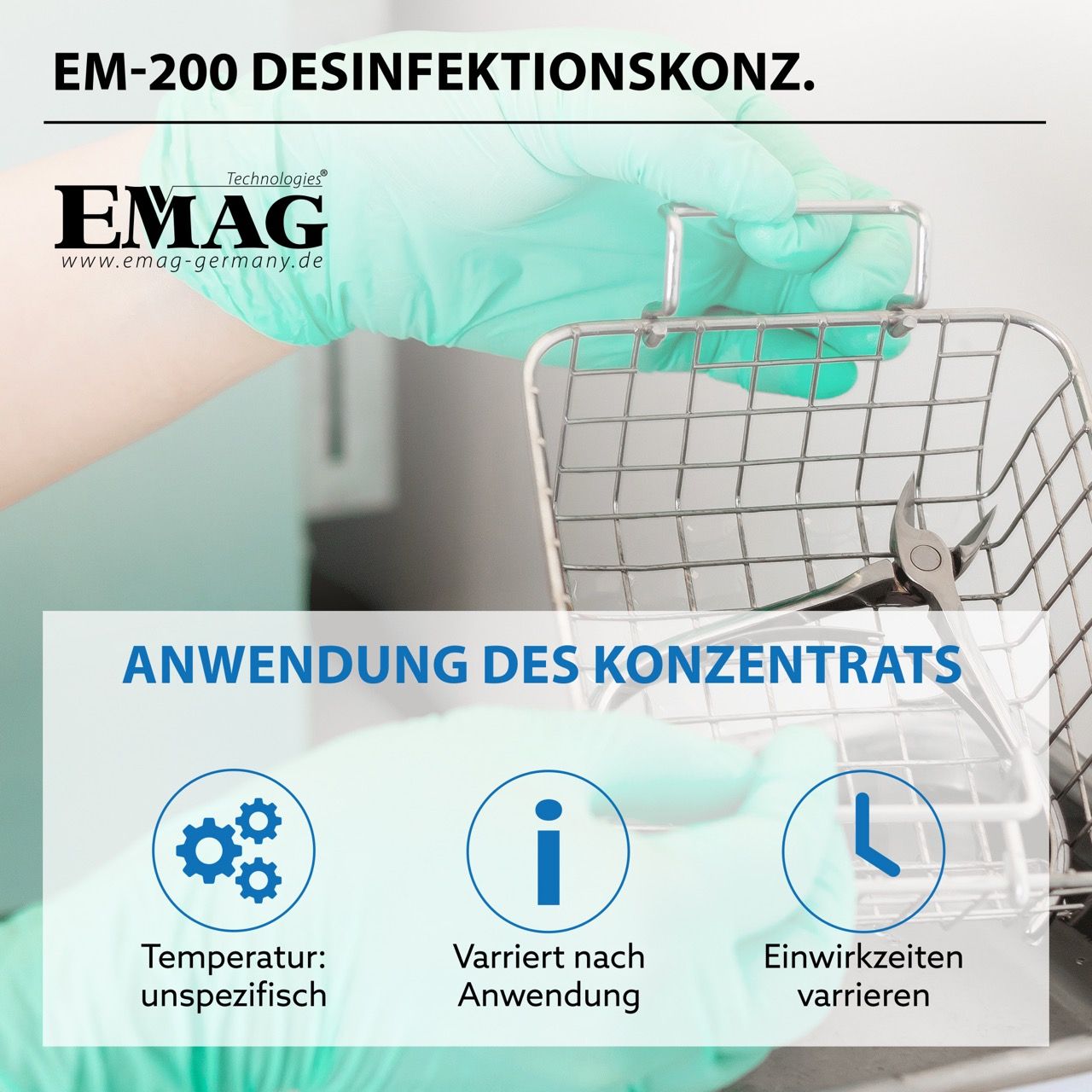 EM-200 disinfectant concentrate