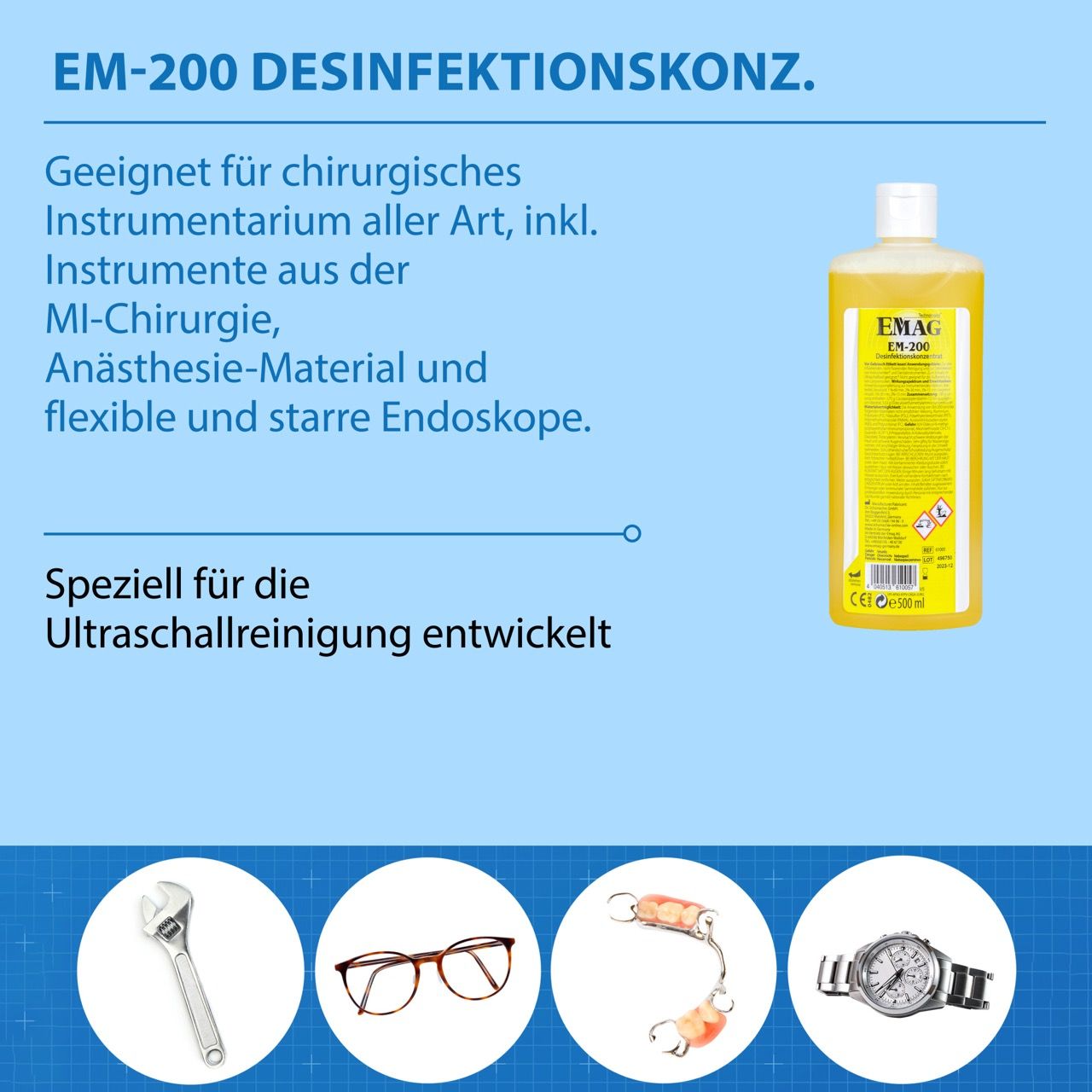 EM-200 disinfectant concentrate