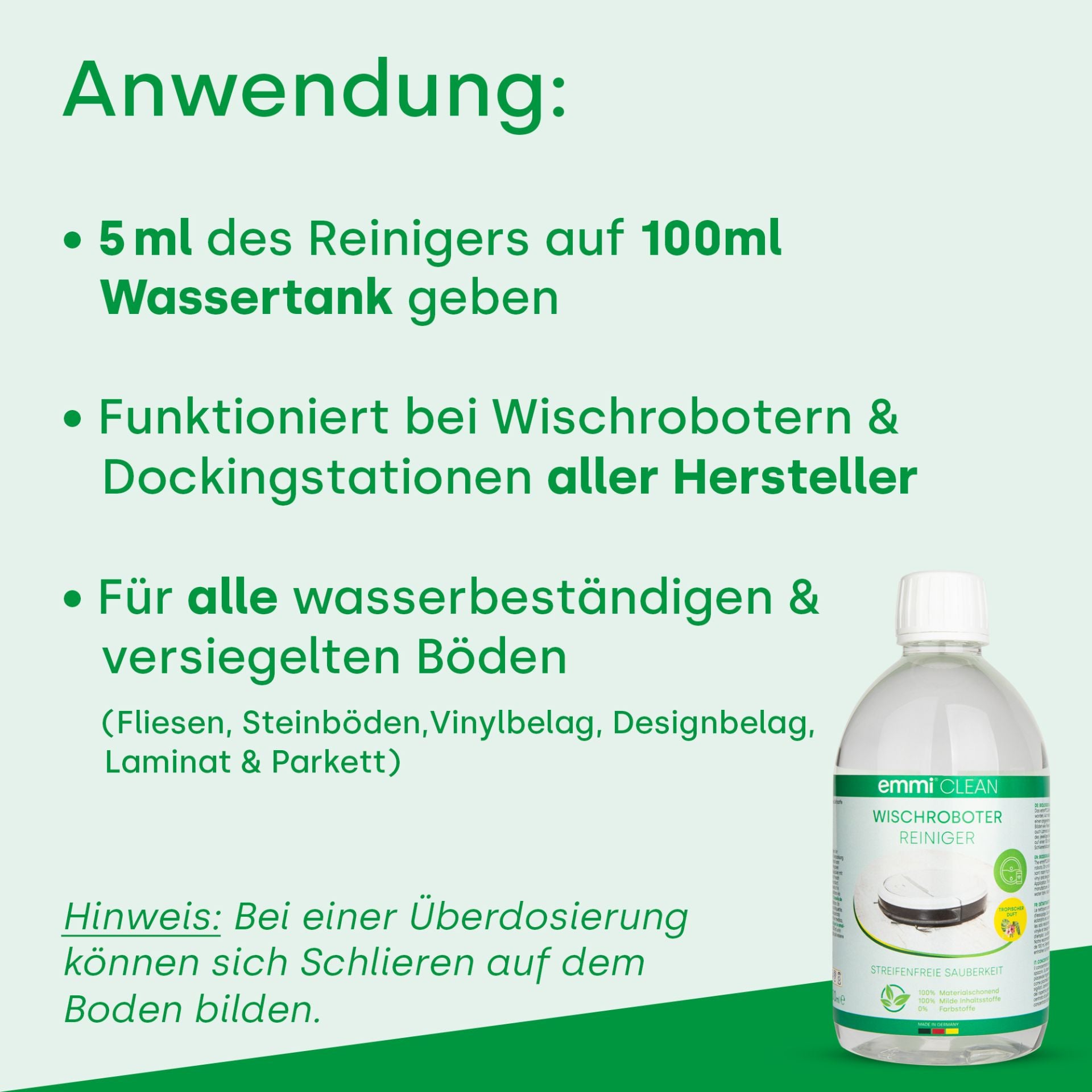 Aspiradora robot - 500 ml