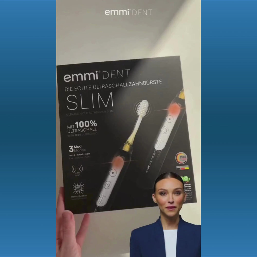 Ultraschallzahnbürste Slim + GRATIS Munddusche
