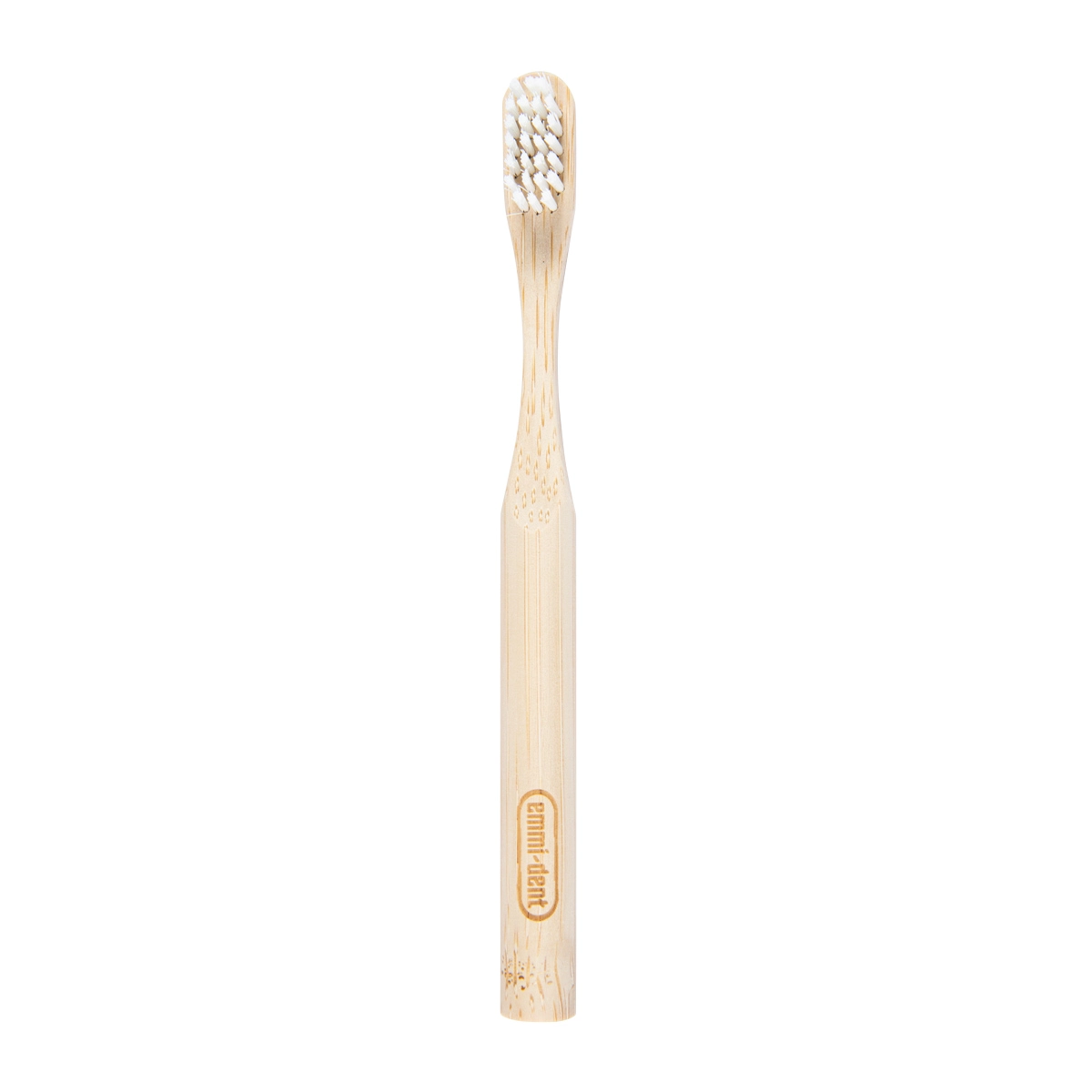 Brosse à dents en bambou pour enfants Blanc Couleur: Blanc