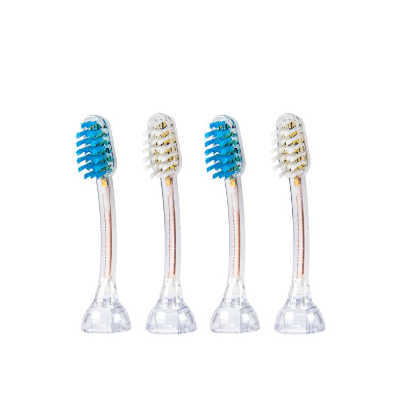 SB2 Brosses à dents adaptables Metallic & Go